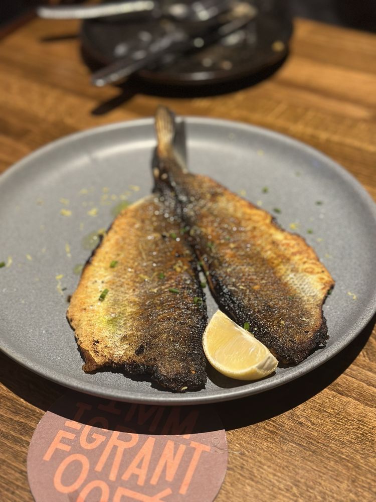 Roasted Branzino