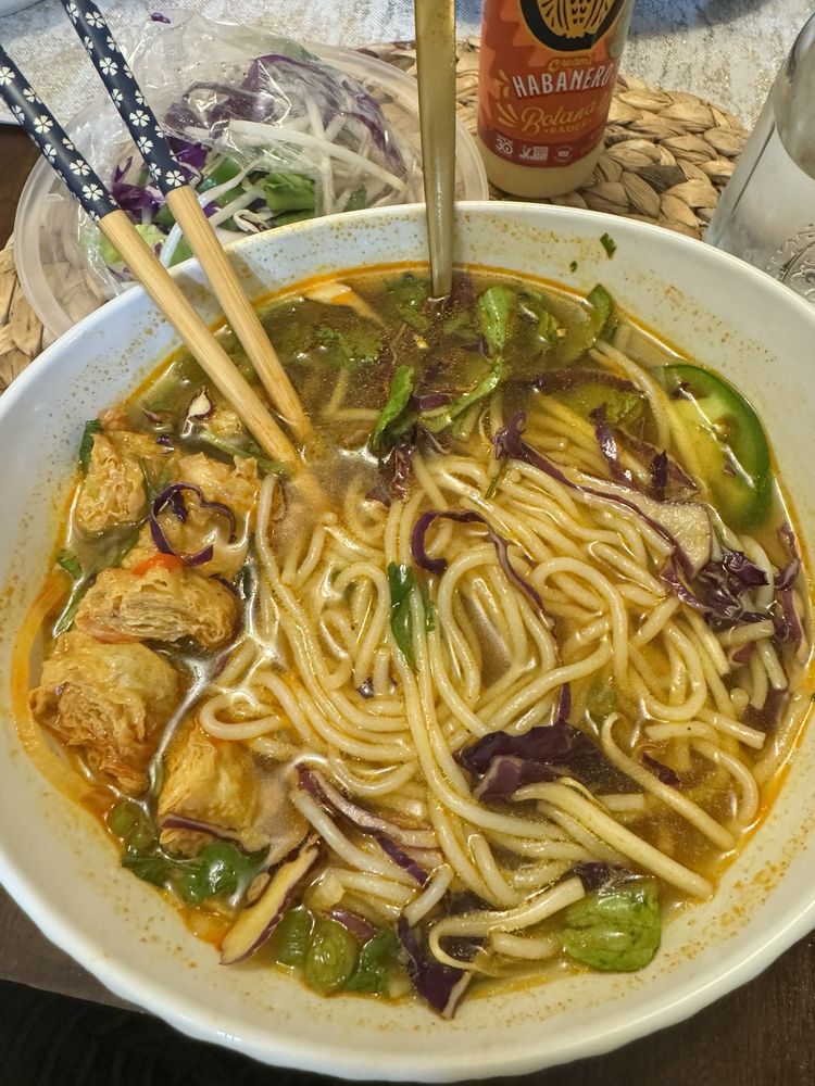 Southern Vegan Beef Tofu Noodle Soups