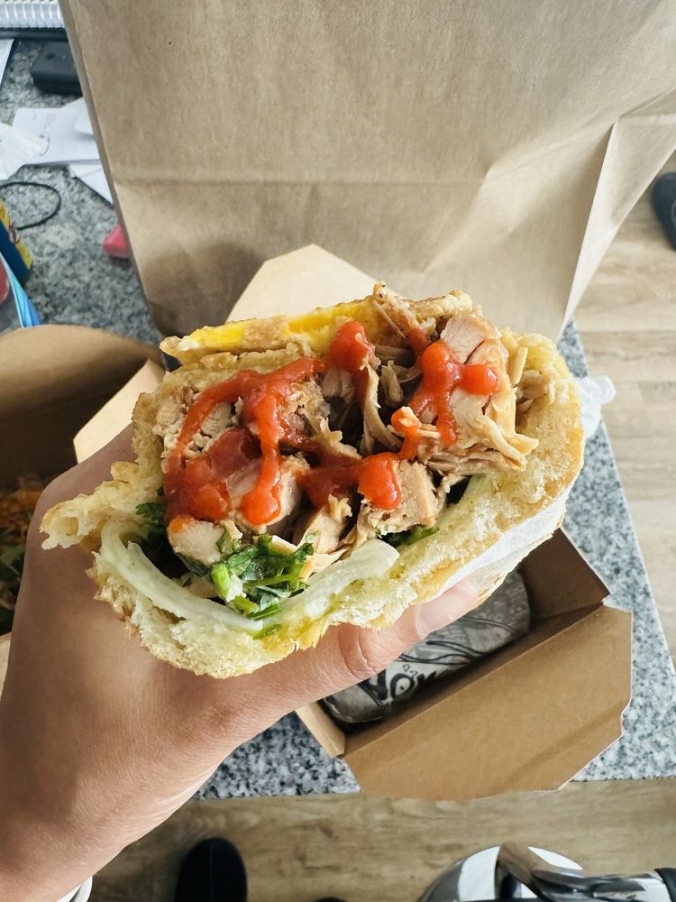 Chicken Thigh Roti Tacos