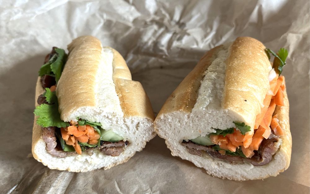 Chargrilled Pork Banh Sandwich