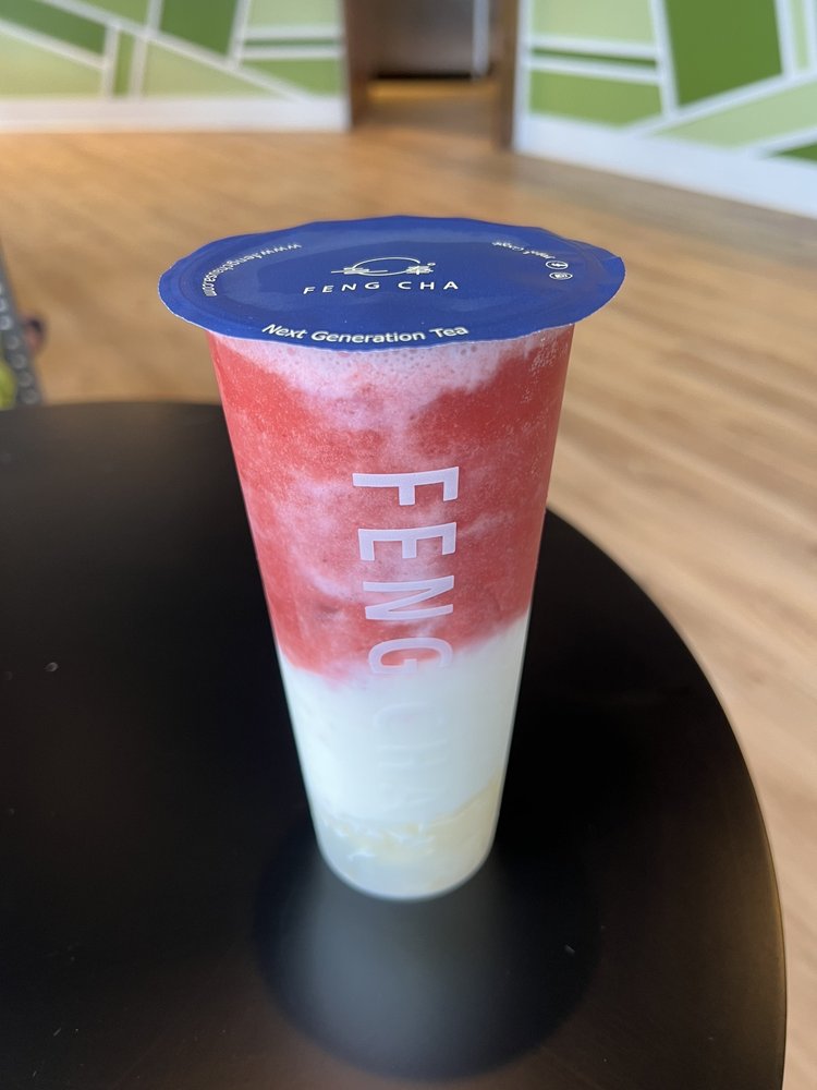 Strawberry Breeze Sub Strawberry Popping Boba