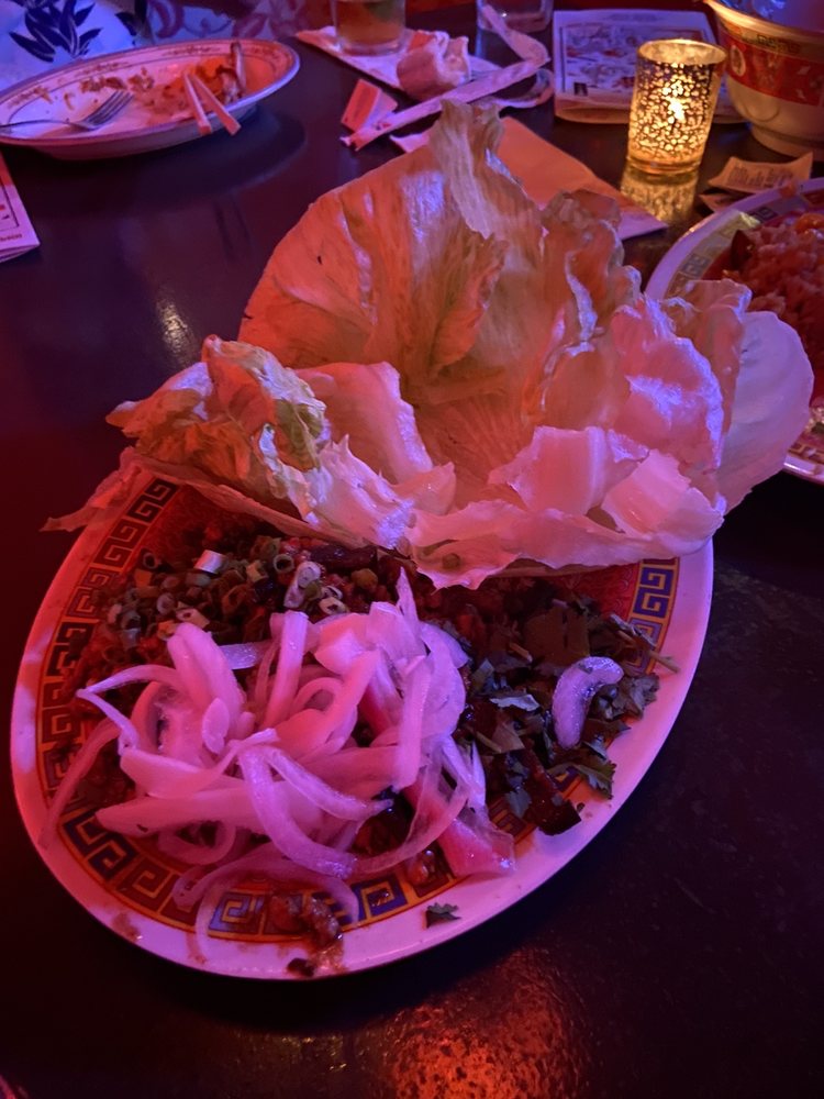 Spicy Pork Lettuce Wrap