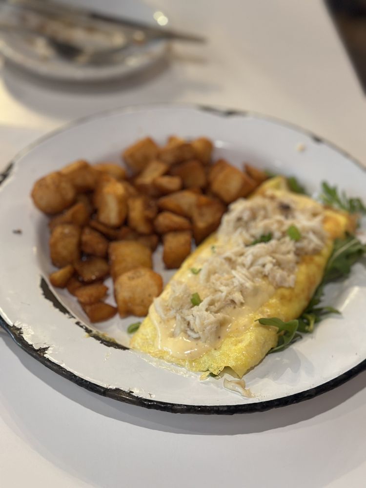 Blue Crab Omelette