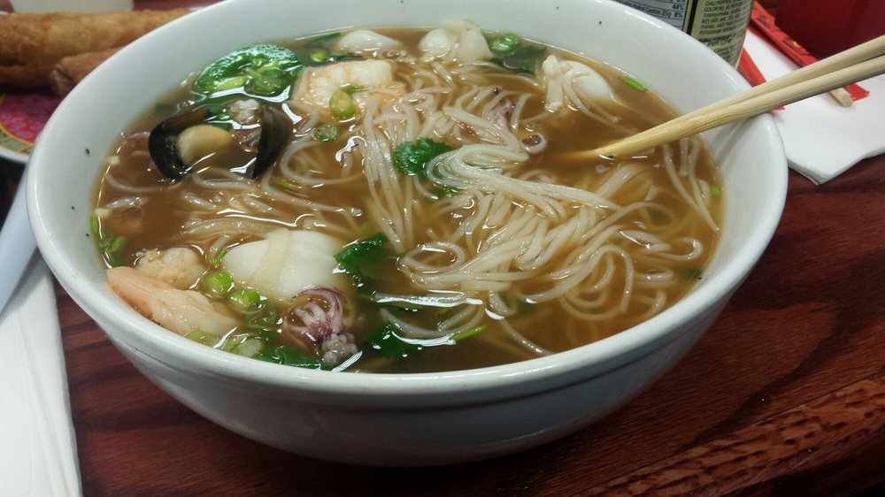 Spicy Seafood Pho