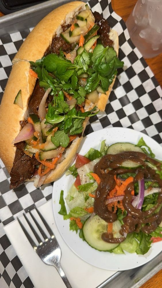 Ribeye Tsukemono Sandwich