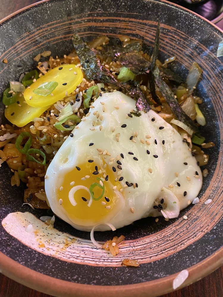 Korean Kimchi Fried Rice 韩式泡菜炒饭