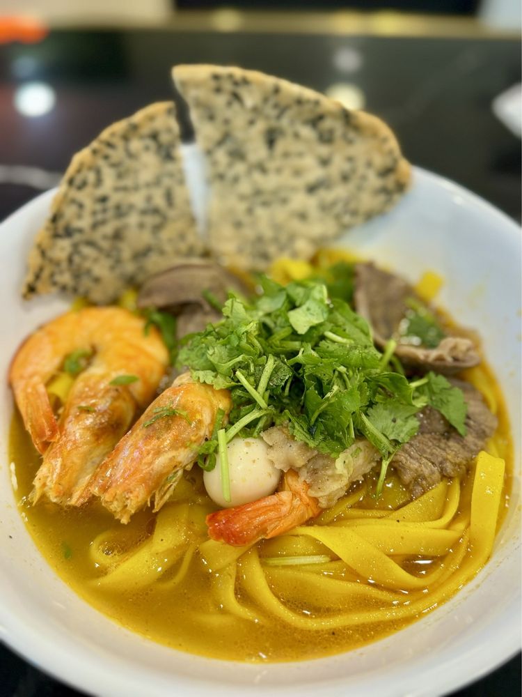 Yellow Noodle Soup