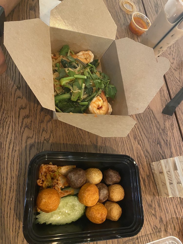 Stir Fried Shrimp Pho