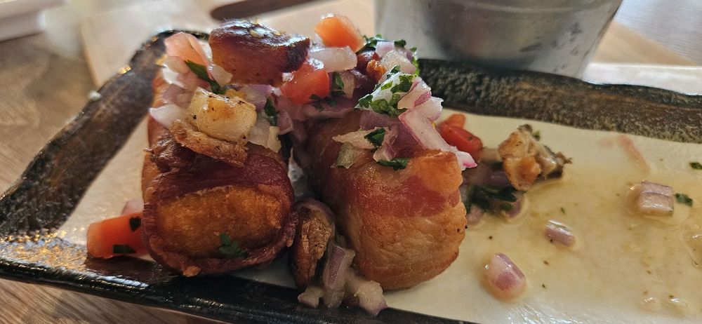 Bacon Wrapped Tamales