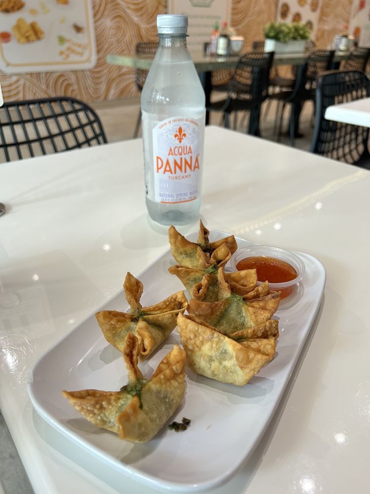 Avocado Wontons