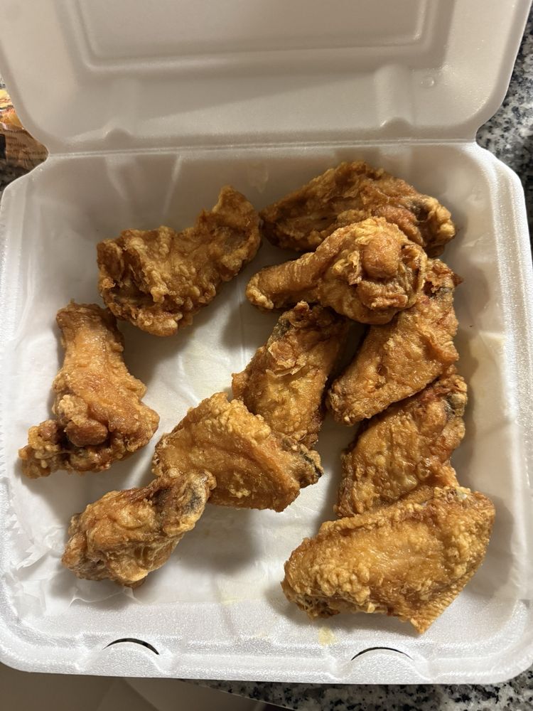 10 Fried Chicken Wings