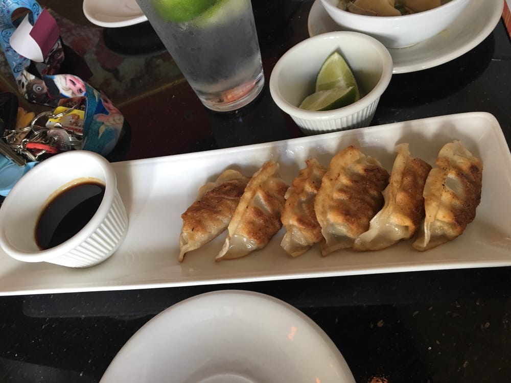 Steamed Pork Dumplings Beef Lo Mein