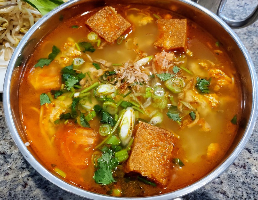 Bun Rieu Aka Crab Noodle Soup