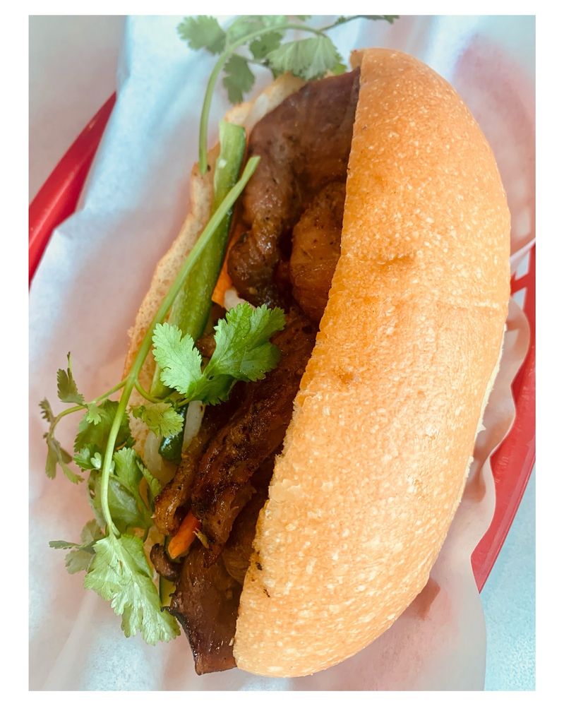 Bahn Mi Grilled Pork Sandwich