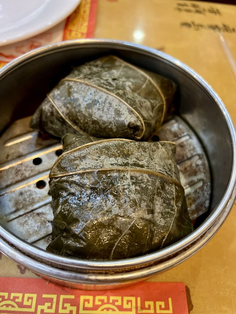 Sticky Rice in Lotus Leaf