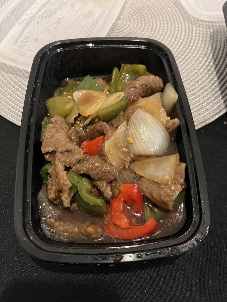 Pepper Steak Singapore Noodles