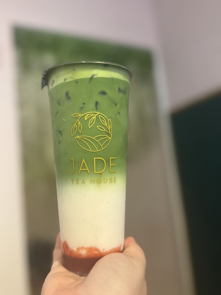 Strawberry Matcha Latte