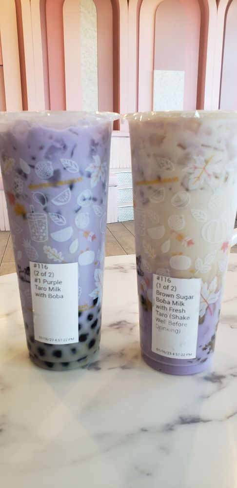 Purple Taro Milk Tea