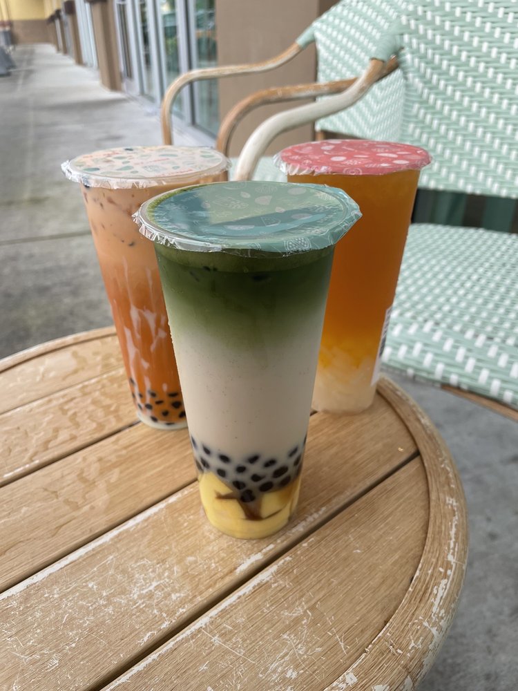 Lavender Matcha Latte