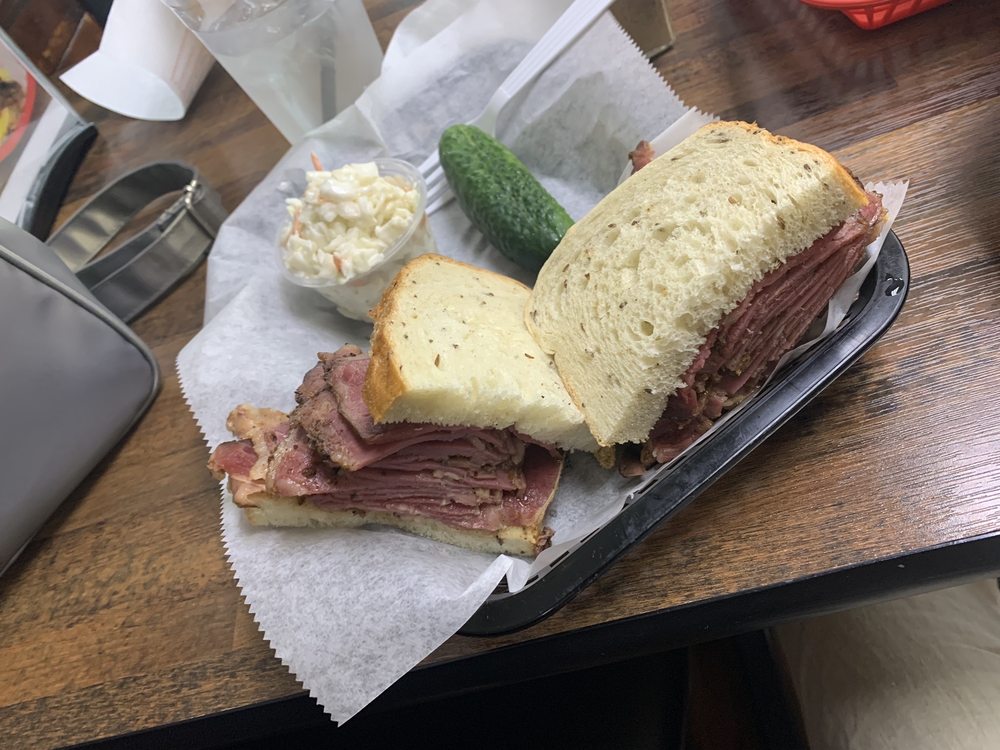 Hot Pastrami Sandwich