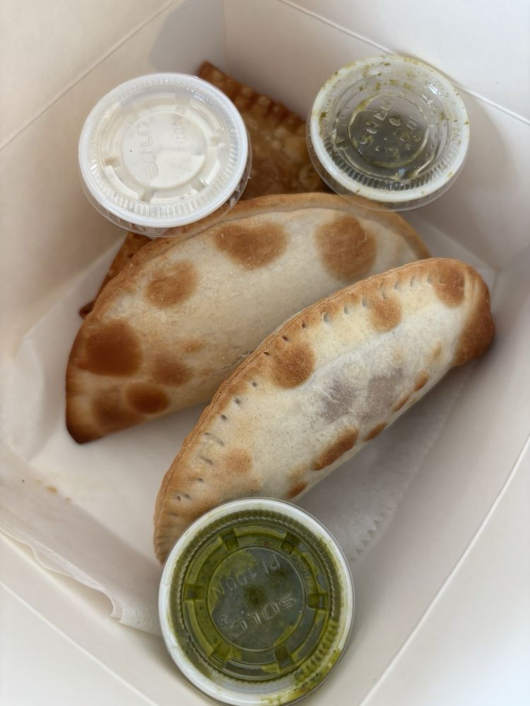 Spinach and " Feta " Empanada