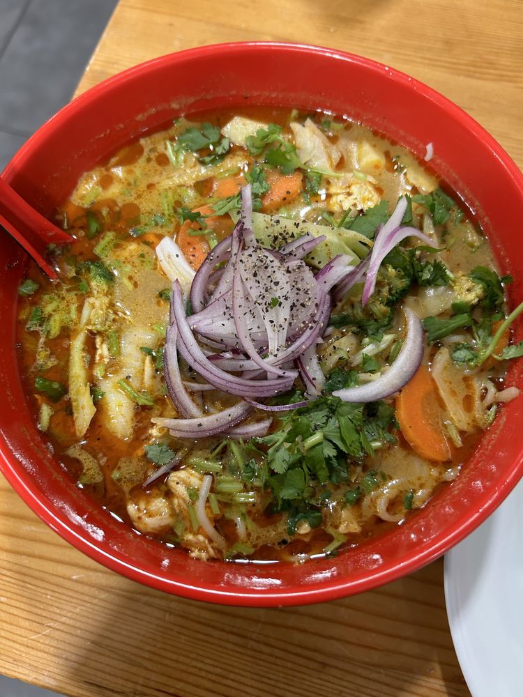 Coconut Curry Chicken Noodle