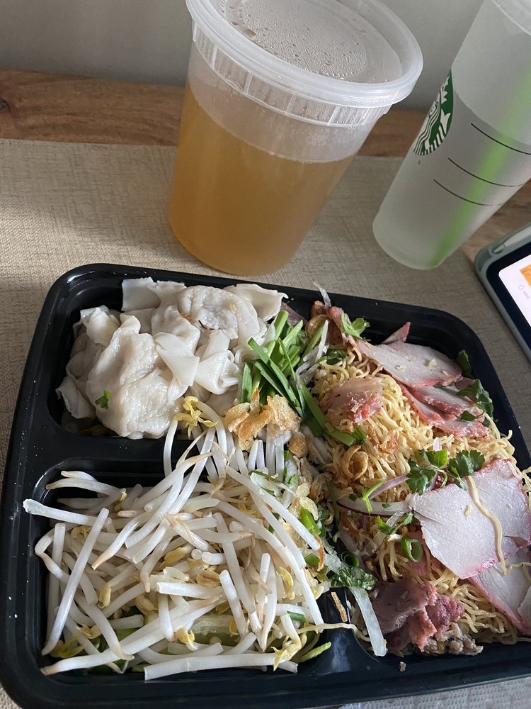 Roast Pork Egg Noodle