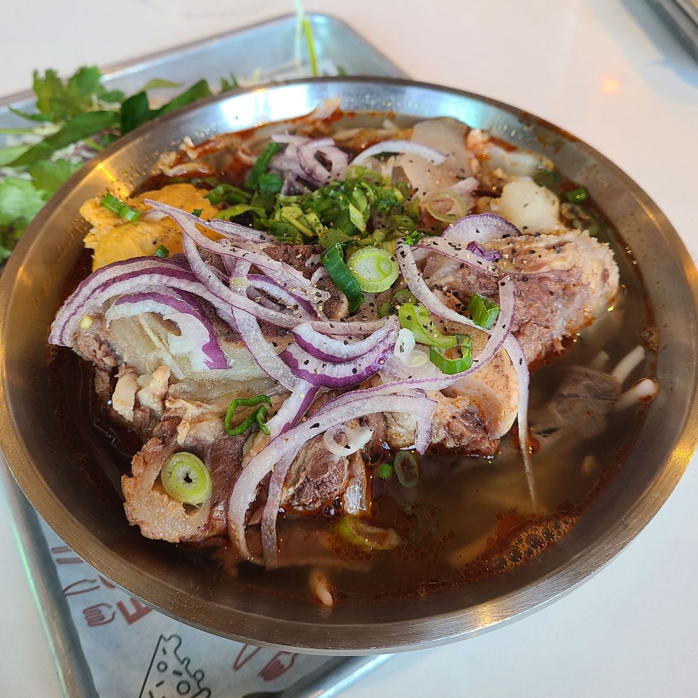 Spicy Beef Noodles Soup