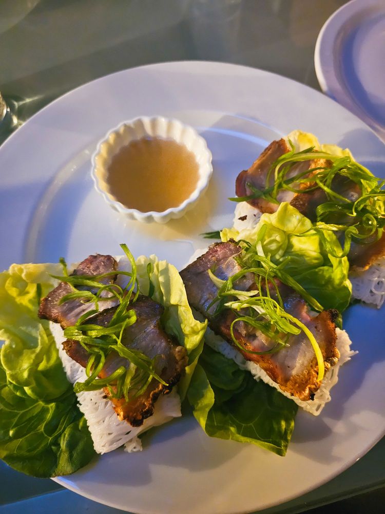 Crispy Pork Lettuce Wraps