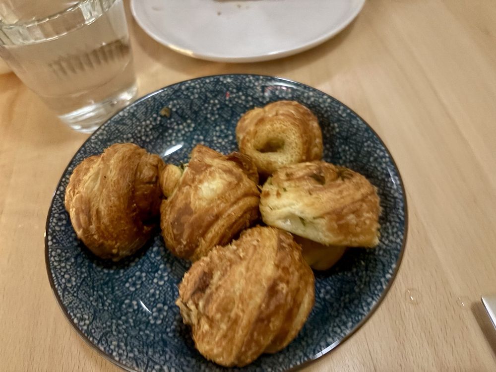 Mini Scallion Croissants