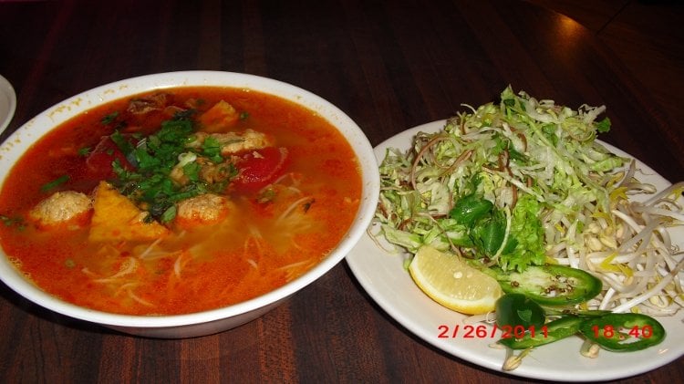 Spicy Beef Noodles Soup