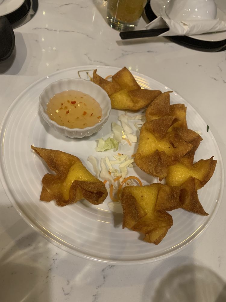 Coconut Cream Cheese Wontons