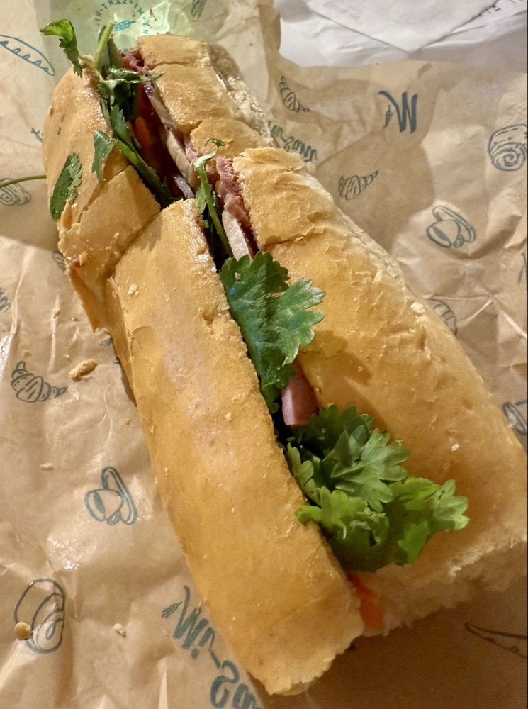 Vietnamese Ham Sandwich