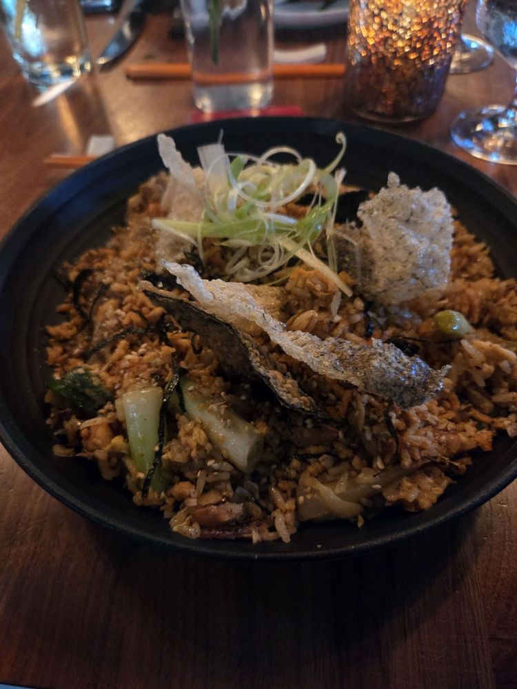 Crispy Rice Lettuce Wraps