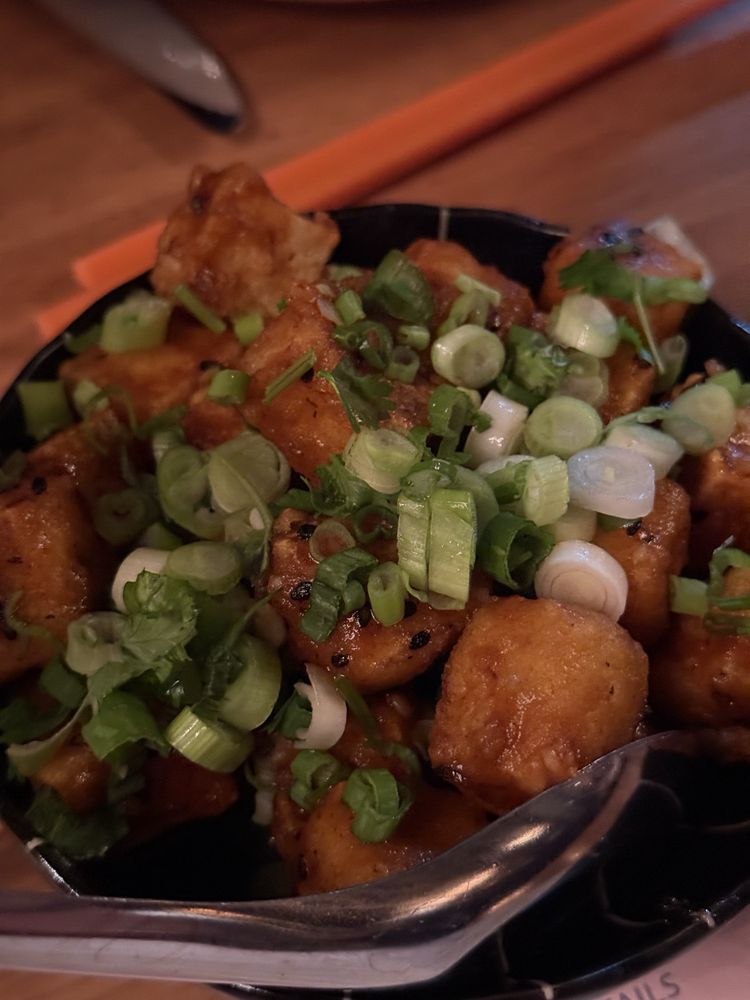 Spicy Fried Tofu