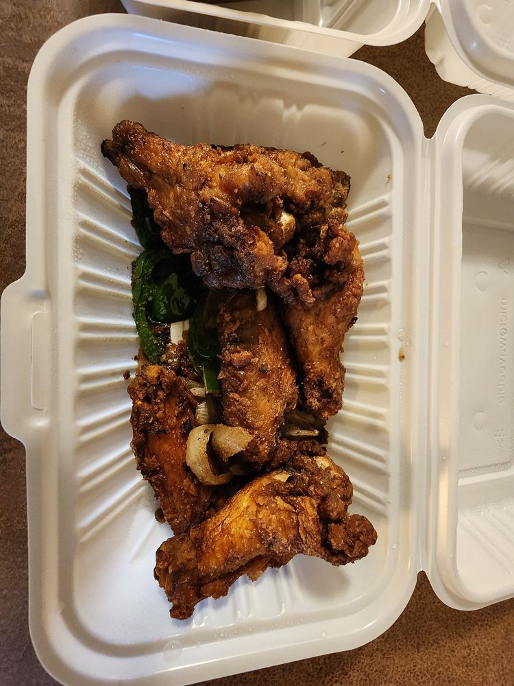 Spicy Oyster Chicken Wings