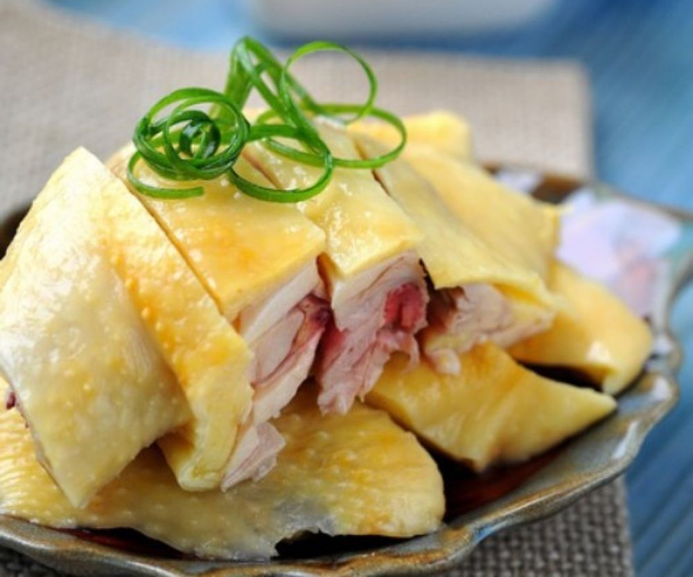 6 Poached Chicken Noodle Soup 白切雞湯麵