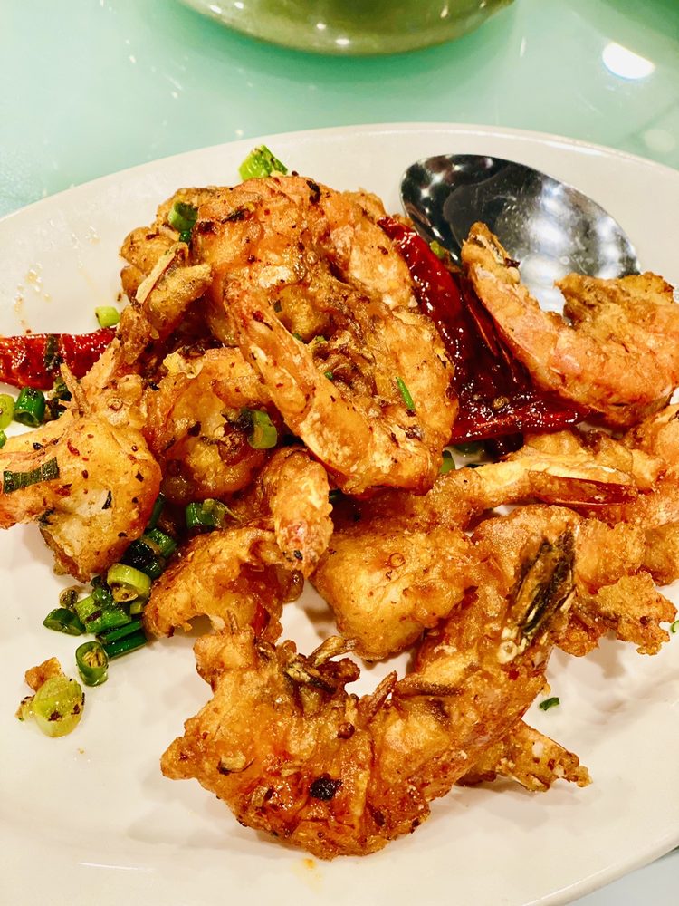 Spicy Salt & Hot Pepper Shrimp / 椒盐大虾