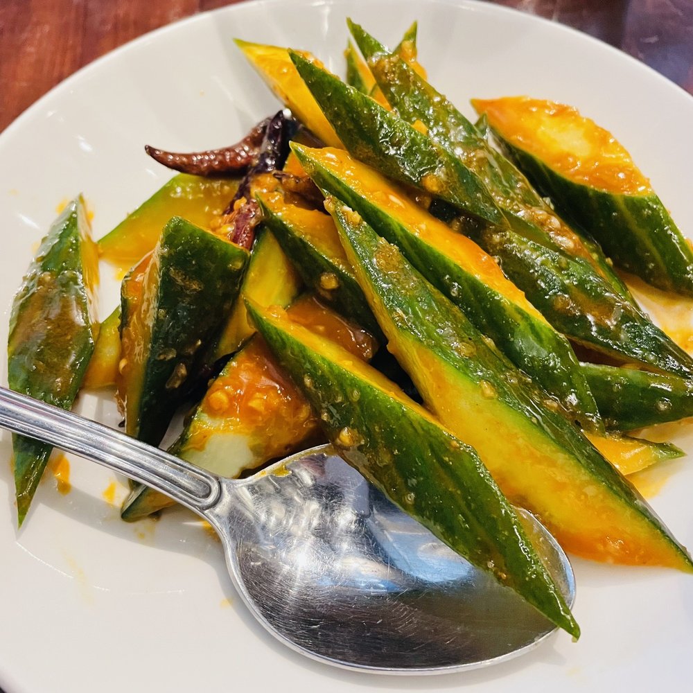 Spicy Cucumbers 凉拌黄瓜 Gf,vg