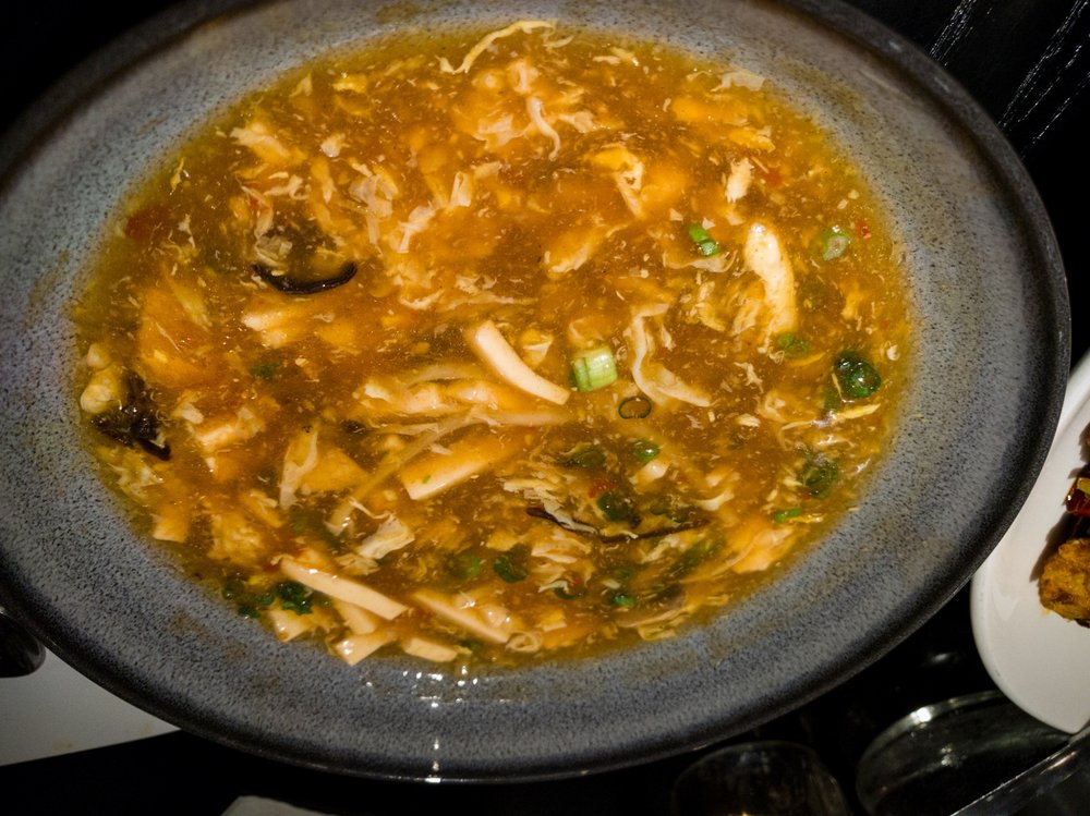 Szechuan Hot & Sour Soup 酸辣汤 Gf,vg