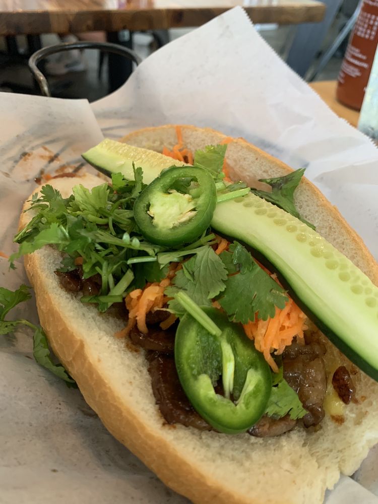 Vietnamese Banh Mi Burger