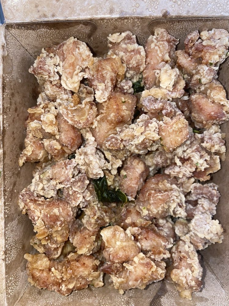 Basil Popcorn Chicken