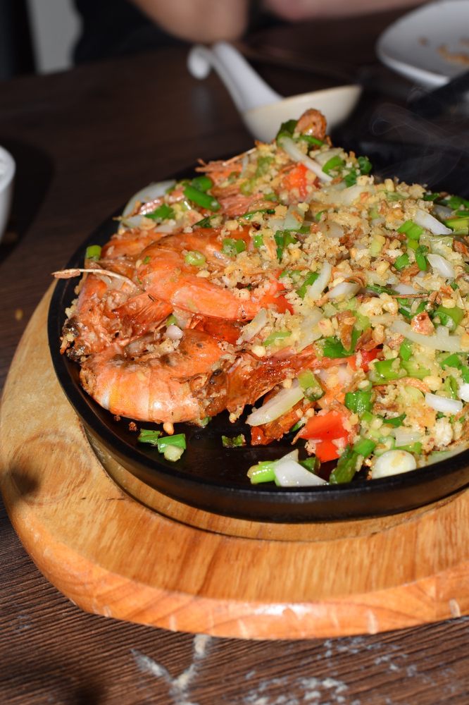 Sizzling Garlic Shrimp