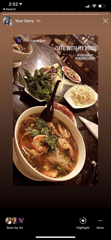 Spicy Shrimp Pho