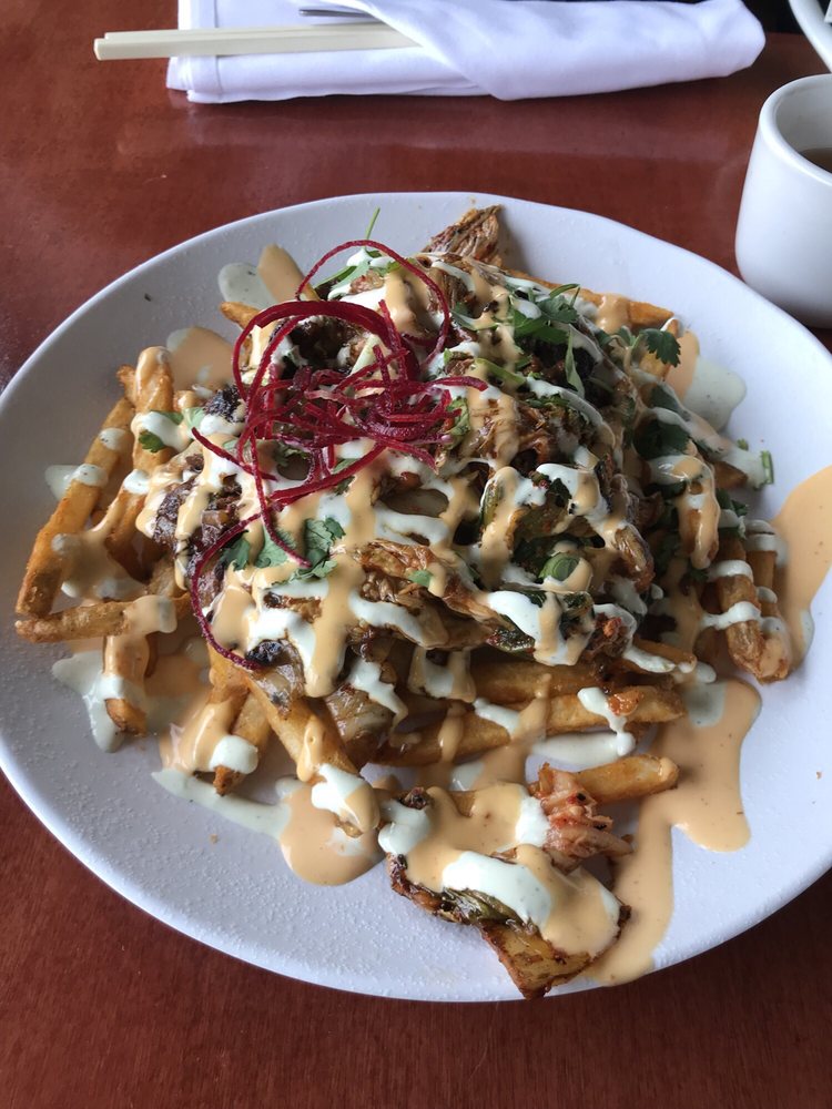 Kim Chi Fries W/ Pork