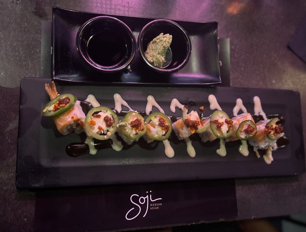 Sun Kissed Salmon Roll