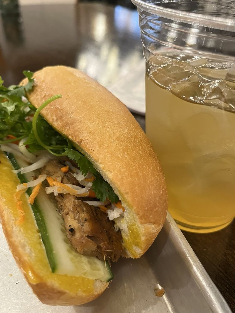 Lemongrass Chicken Banh Mi