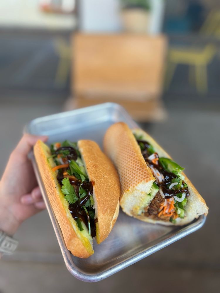 Braised Pork Belly Sandwich