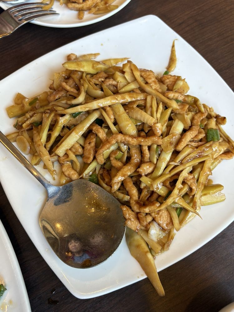 Shredded Pork with Pickle Mustard Plant Soup