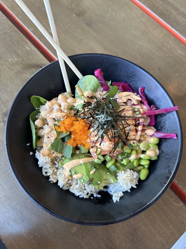 Spicy Smoked Salmon Bowl